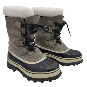 Sorel Caribou gray winter boots Size 7